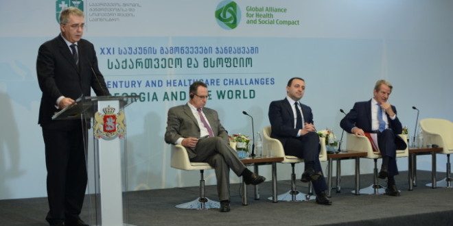 Global Alliance hosted, conference- Healthcare Challenges in the 21st Century. Georgian authorities’ as well Georgian doctors attended the conference.