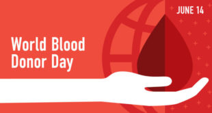 2017 წლის 14 ივნისი - 14 ივნისს, მსოფლიოს სხვადასხვა ქვეყანაში ყოველწლიურად აღინიშნება სისხლის დონორთა მსოფლიო დღე.